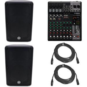 Yamaha DBR12 & MG10X Stereo Bundle