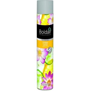 Boldair Désodorisant d'atmosphère 750 ml parfum Citron Lotus Professional - Lot de 2