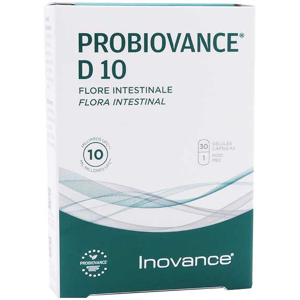 Inovance Probiovance D10 Probiotiques 30 gélules