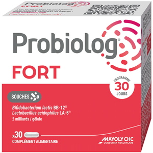 Mayoly CHC Probiolog Fort 30 gélules