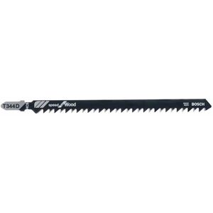 Lame de scie sauteuse T 344 D Speed for Wood pack de 03 - BOSCH - 2608637944