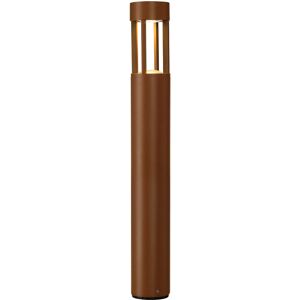 SLV SLOTS 65, borne extérieure, fonte rouillée, LED, 6,3W, 3000K, IP44 - Lampes sur pied, murales et de plafond (extérieur)