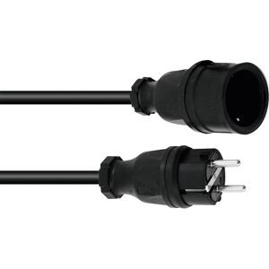 PSSO Extension 3x1.5 15m bk - Câbles Schuko