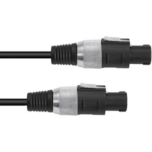 OMNITRONIC Câble de haut-parleur Haut-parleur 2x1.5m bk - Câbles Speakon