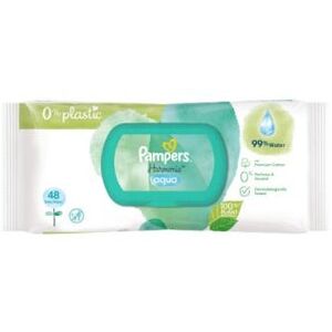 Pampers Pampers Lingettes Bébé 0% Plastique 48uts