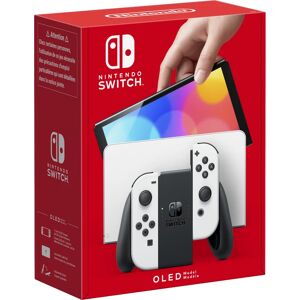 Nintendo Switch (OLED) - Console de jeux portables 17,8 cm (7 ) 64 Go Écran tactile Wifi, Blanc - Neuf