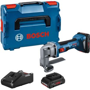 Bosch GSC 18V-16 E Cisaille a tôle sans-fil, 2x 4.0Ah, GAL 18V-40, L-BOXX 0601926301