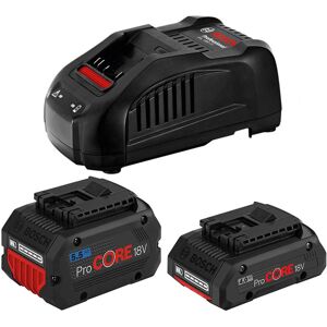 Bosch Set de base 1 x ProCORE18V 4.0Ah + 1 x ProCORE18V 5.5Ah + GAL 1880CV 1600A0214A