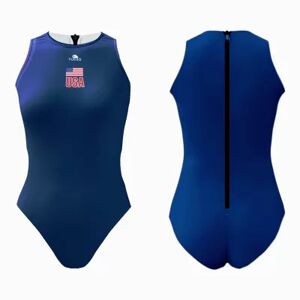 Maillot de bain 1 pièce fille Turbo Usa Official 2021 Bleu