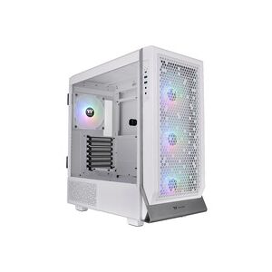 Thermaltake Ceres 500 TG ARGB Snow boîtier midi tower
