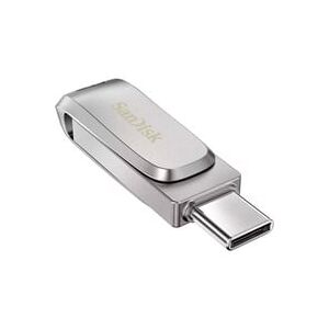 Sandisk Ultra Dual Drive Luxe lecteur USB flash 512 Go USB Type-A / USB Type-C 3.2 Gen 1 (3.1 Gen 1) Acier inoxydable, Clé USB