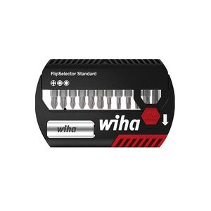 Wiha Jeu d''embouts FlipSelector Standard 25 mm, Set d''embouts de vissage