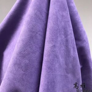 Aucun Tissu en daim violet pour vêtements, tapis de canapé, oreiller, arrière-plan de Photo, matériel de couture créatif de styliste, fait à la main