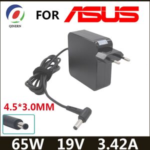 LZUMWS Chargeur adaptateur pour ordinateur portable, 19V, 3.42A, 65W, 4.5x3.0mm, pour gelée Modern ASUS X755J, UX481, UX481FL, UX480, P553UJ, PU301LA, Zenbook UX3l'autorisation, U38N