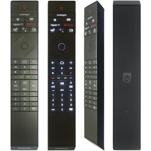 Télécommande d'origine pour téléviseur LED Philips, cuir véritable, 398GM10BEPHN0020SY, 50, 58, 65PUS8545, 70PUS8545, 70PUT8gem, 65PUT8gem