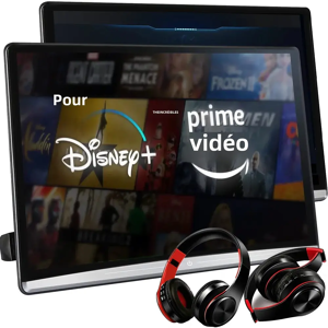 MAIYUE STAR Moniteur de repos de sauna de voiture, TV, lecteur vidéo Mirror Link, Android 14.0, 4 + 64G, 4K,