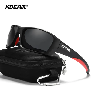 KDEAM lunettes de sport haut de gamme TR90 lunettes de soleil polarisées hommes randonnée pêche