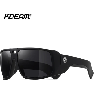 KDEAM Muscle Car Styling et performances sérieuses lunettes de soleil polarisées pour hommes