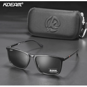 KDEAM lunettes de soleil de pêche ultralégères polarisées hommes conduite lunettes de soleil voyage