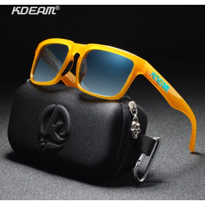 KDEAM marque haute qualité été plage lunettes de soleil polarisées hommes lunettes de soleil carrées