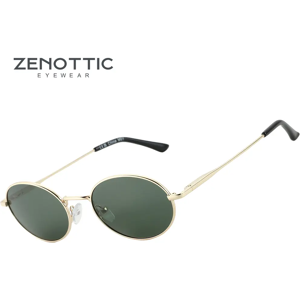 ZENOTTIC-Lunettes de soleil polarisées ovales rétro pour femmes et hommes, lunettes de soleil