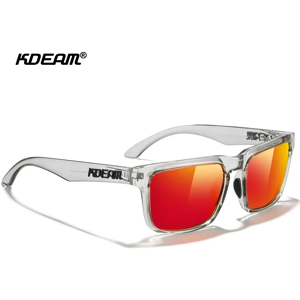 KDEAM-Lunettes de soleil polarisées à grand cadre pour homme, design original, photochromiques, pour