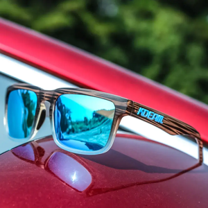 KDEAM-Lunettes de soleil polarisées carrées pour hommes et femmes, lunettes de soleil de marque,