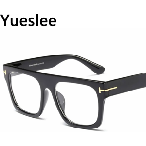 yueslee 45718 Lentes Con Filtro Luz Azul rétro Anti lumière bleue carré grandes lunettes cadre hommes femmes