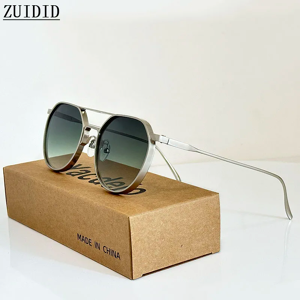 ZUIDID Lunettes De soleil ovales pour hommes 2024 lunettes De mode Vintage lunettes De soleil De créateur