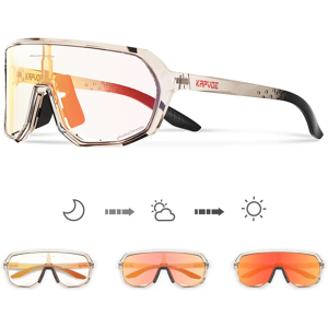 KAPVOE lunettes de cyclisme lunettes de soleil photochromiques hommes et femmes lunettes de soleil