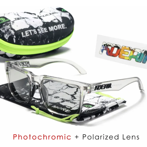 KDEAM-Lunettes de soleil polarisées photochromiques, pêche, sport, équitation, lunettes de soleil