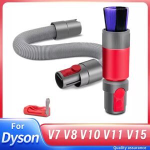 Bien-être Wellmi Brosse à dépoussiérer sans rayures, fixation de tuyau d'extension Flexible pour aspirateur Dyson V7