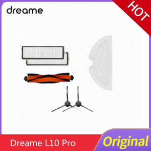Ensemble de pièces de rechange pour aspirateur robot Dreame, filtre, vadrouille, gril, brosse