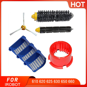 Kit de pièces de rechange pour iRobot Roomba série 600, 610, 620, 625, 630, 650, 660, aspirateur,