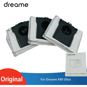 Sac à poussière d'origine pour aspirateur robot Dreame X40 Ultra, pièces de rechange, accessoires