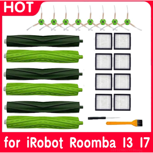 Aucun Rouleau de brosse filtre Hepa pour iRobot Roomba série I7 E5 E6 I3, accessoires pour aspirateur