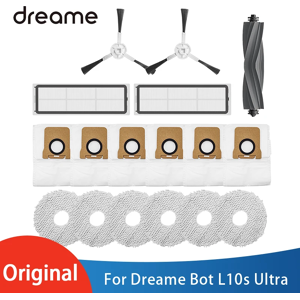 Dreame Bot L10s-Ensemble de Pièces de Rechange pour Aspirateur Robot Ultra, 1 Brosse Principale, 2