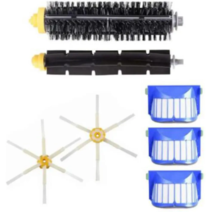 Aucun Brosse latérale à rouleau central et filtre Hepa pour aspirateur robot IRobot Roomba série 600, 605,