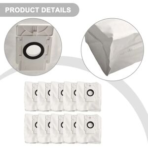 VIBRATITE Sacs à poussière pour aspirateur robot, accessoires pour EZVIZ RE4 + RE4 Plus RC3 Plus RE5 Plus, 4