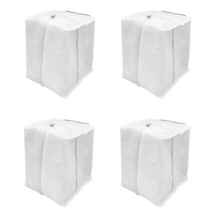 Aucun Sacs d'aspirateur réutilisables pour les séries IRobot Roomba I & S & J, sacs de remplacement pour aspirateur, 4 pièces