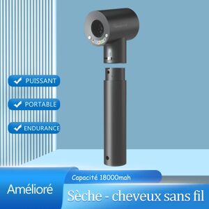 UMAY Sèche-cheveux Portable sans fil avec interrupteur à vent chaud et froid, batterie Rechargeable, chargeur USB pour voyage à domicile, équipement pour animaux de compagnie et bébé