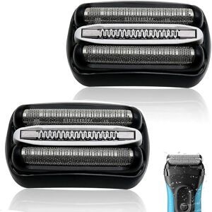 NONE Tête de remplacement 32B de haute qualité compatible avec les rasoirs électriques Braun Series 3 3000s 3010s 3020s 3030s 300s 301s 310s 320s