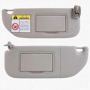 Aucun Pare-soleil intérieur de Console aérienne avec miroir, ensemble de visière avant pour Peugeot 301