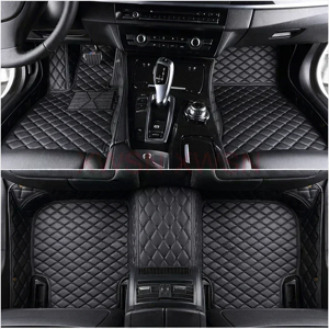 XMJXYC Tapis de sol de voiture à couverture complète 3D personnalisé, pour Fiat 500 500X 2011 – 2012,