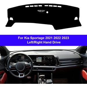 TAIJS Couverture de tableau de bord de voiture, tapis de tableau de bord, Cape pour Kia Sportage 2021 2022