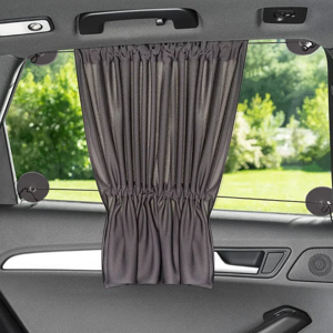 Aucun Rideau de voiture à ventouse, 2 pièces, isolation thermique, pare-soleil, fenêtre latérale,