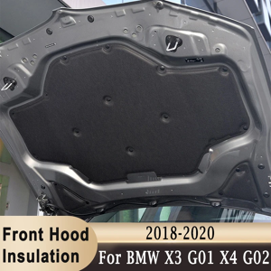 Aucun Tapis d'isolation thermique pour capot avant de moteur, couverture en coton insonorisée, pour BMW X3
