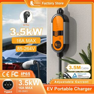 feyree Fey123-Chargeur portable EV pour véhicule électrique, prise Schuko, boîtier mural, courant réglable, Vope1, Vope2, Vope1, Vope1, Vope1, Vope2, Vope2, Vope1, Vope2, Vope1, Vope1, Vope2, Vope2, 3,5 KW,