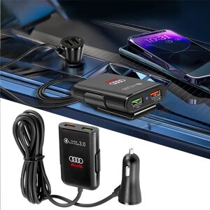 Mitsubishi Chargeur de voiture double USB, charge rapide, adaptateur de téléphone pour Audi S Line A3 A1 A4 B8 B7 A6 C7 A5 A7 A8 A2 Q2 Q3 Q5 Q7 TT RS