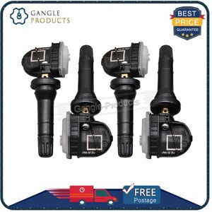 GANGLE Capteur TPMS EV6T-1A180-CB, 4 pièces, pour Ford Focus Kuga Ford Mondeo Mk5 Ecosport, moniteur de pression des pneus, 433MHz